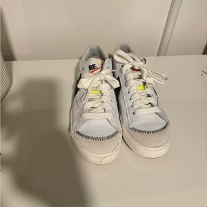 Nike Men's Size 9.5 Blazer Low '77 Jumbo WNTR Sneaker Trainer White